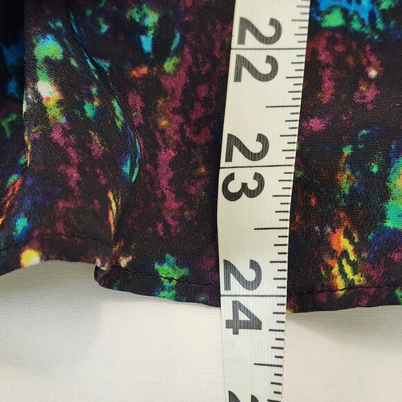 Derek Lam for Design Nation Nightshade Rio De Janeiro Peplum Splatter Top sz L - Picture 10 of 13